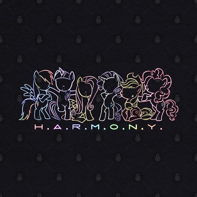 Neon H.A.R.M.O.N.Y. by Brony Designs